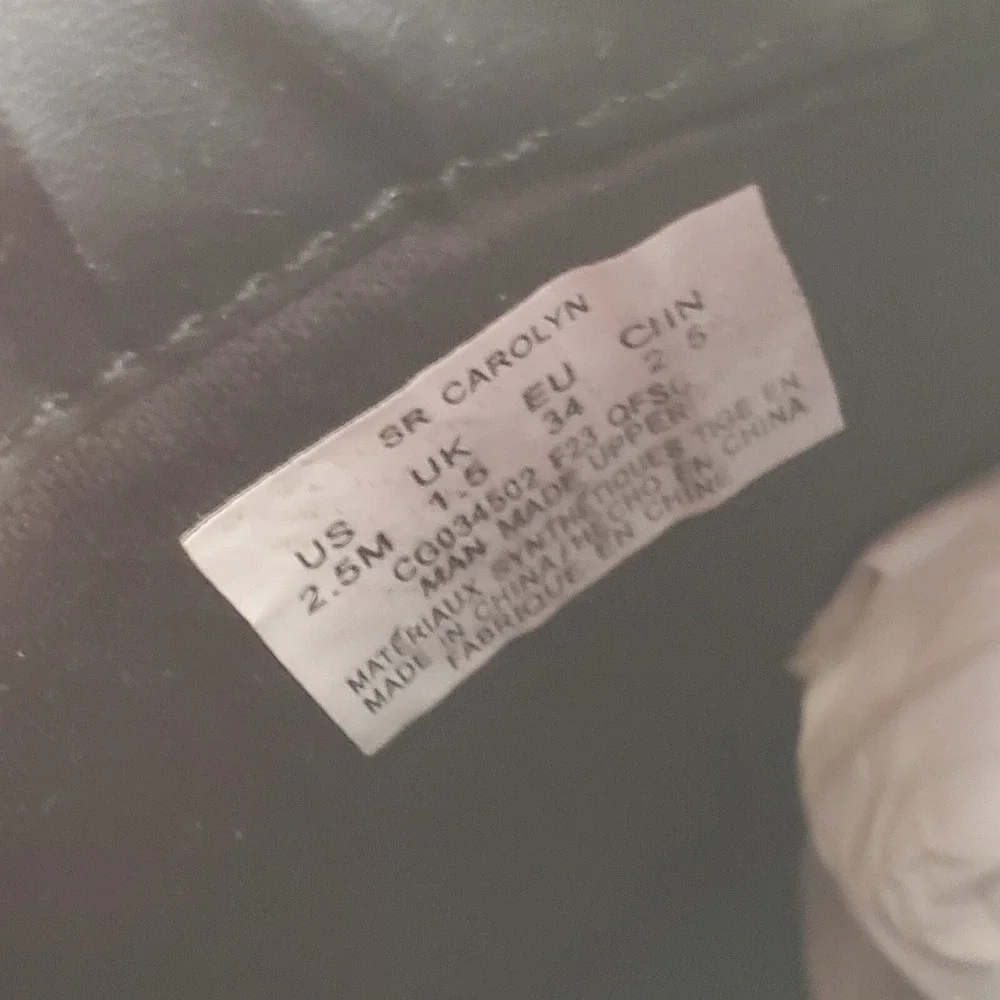 Stride Rite SR Carolyn Kids Ankle Boots Sz 2.5 M Black Zipper Round Toe Booties